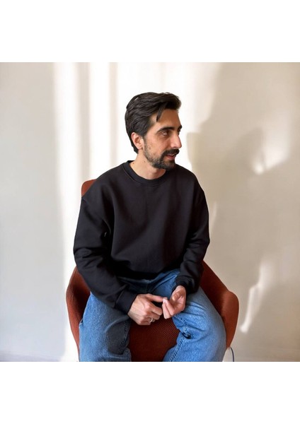 Bisiklet Yaka Oversize Sweat modelleri