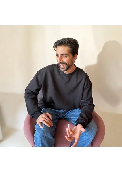 Bisiklet Yaka Oversize Sweat fırsatları