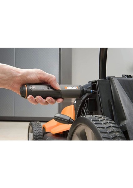 WX240 4VOLT/1.5AH. Li-Ion Akıllı Şarjlı Tornavida 26 Adet Bits Uç fırsatları
