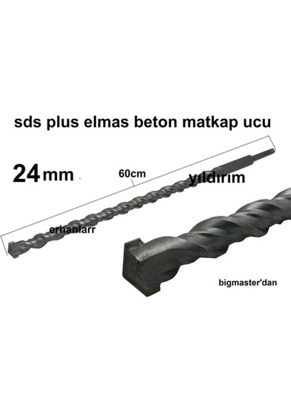 Hilti Sds Plus Matkap Ucu Duble Boy 24 x 600 Numara fiyatları