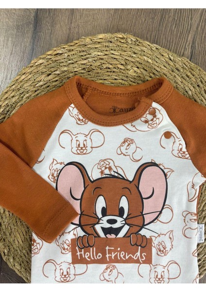 Hello Friends Alttan Çıtçıtlı Bereli Unisex 3lü Bebek Takım fiyatları