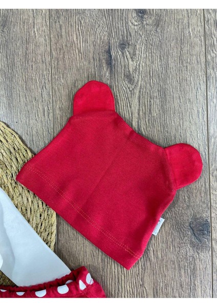 Puantiyeli Fiyonklu Bereli Alttan Çıtçıtlı Kız Bebek Takım fırsatları