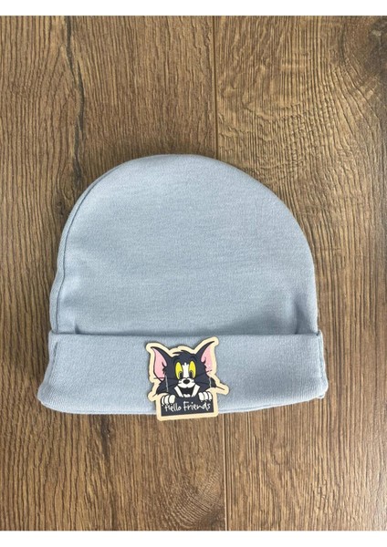 Hello Friends Alttan Çıtçıtlı Bereli Unisex 3lü Bebek Takım indirimleri