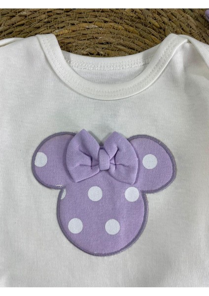 Puantiyeli Fiyonklu Bereli Alttan Çıtçıtlı Kız Bebek Takım fiyatları