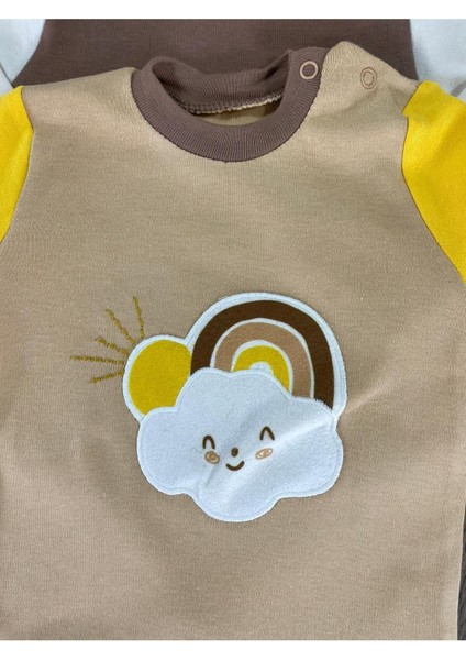 Yenidoğan Organik Pamuk 3lü Erkek Bebek Tulum Set modelleri