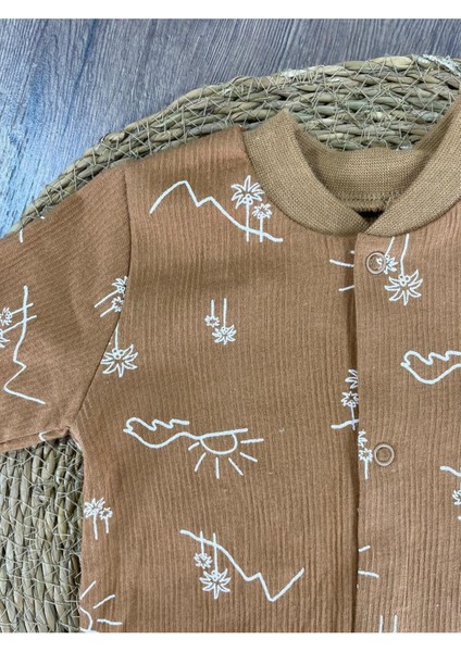 Yenidoğan Organik Pamuk 3lü Erkek Bebek Tulum Set modelleri