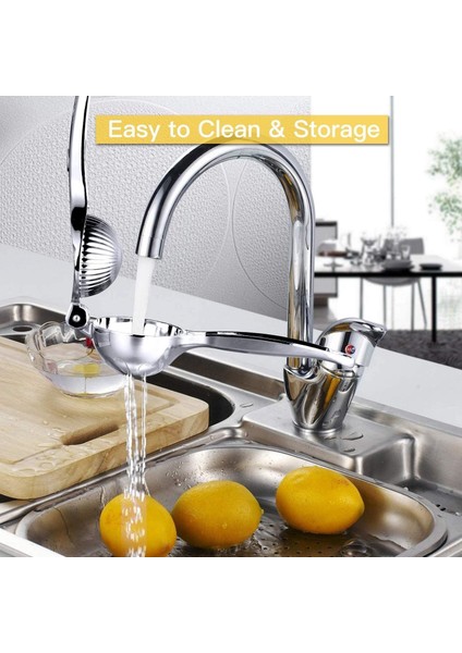 Paslanmaz Çelik Limon Narenciye Sıkacağı Lüks Ağır Çelik Portakal Limon Sıkacağı indirimleri