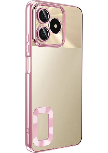 Realme Note 50 Kılıf Kamera Korumalı Logo Gösteren Omega Kapak modelleri