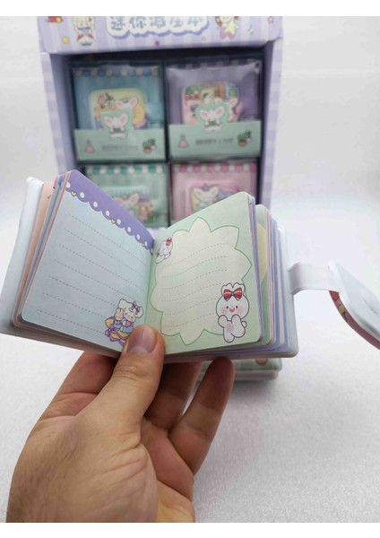 Sanrio Cinnamoroll Lüx Yumuşak Kılıflı Kapaklı Mini Renklı Sayfalı Notebook Ajanda Not Defter 1ADET