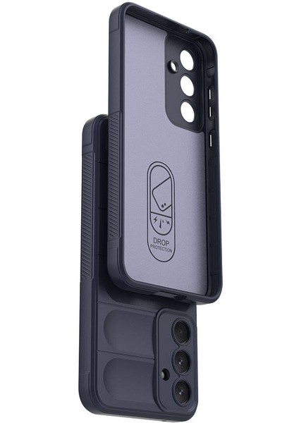 Samsung Galaxy A55 Kılıf Esnek Tpu Oyuklu Arka Yüzey Tasarımlı Etnik Silikon Kapak modelleri