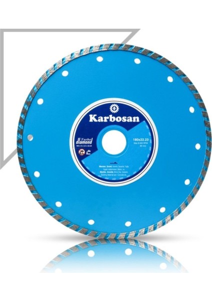 115X2.0MM Turbo Elmas Kesme Diskleri