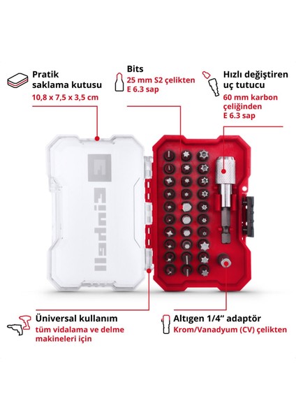 Xs-Case 32 Parça Uç Seti - 49118693