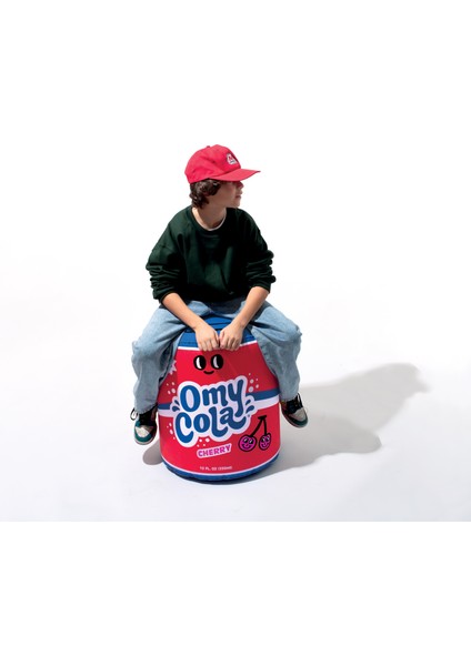 Giant Inflatable Cushion / Dev Şişme Minder - Cola