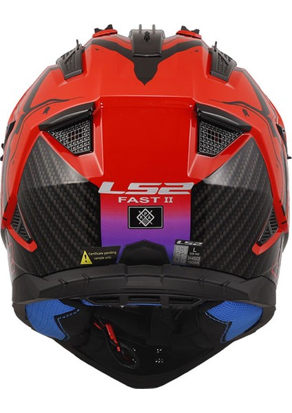 Fast 2 Wash Kırmızı Kask