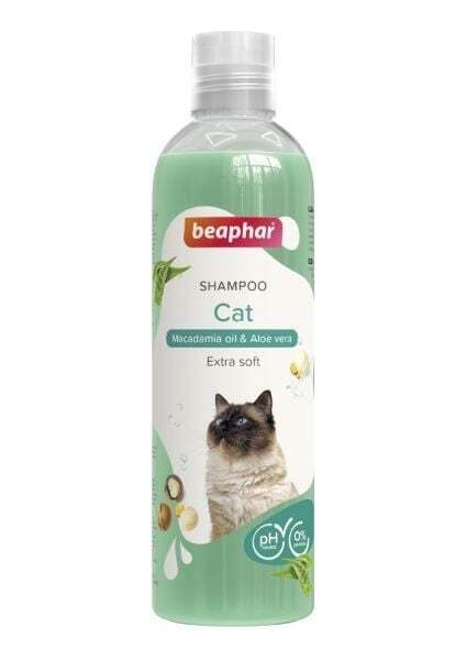 Macadamia Yağı ve Aloe Vera Özlü Kedi Şampuanı 250 ml