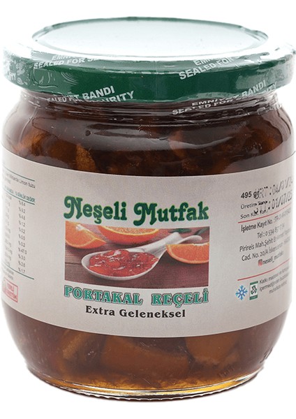 Doğal Portakal Reçeli 495 gr