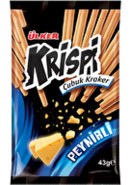 Krispi Peynirli Çubuk Kraker (43 gr x 15 Adet)