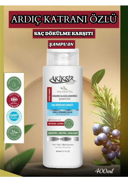 Ardıç Katranlı Saç Dökülme Karşıtı Şampuanı (400ML)