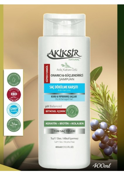 Ardıç Katranlı Saç Dökülme Karşıtı Şampuanı (400ML)