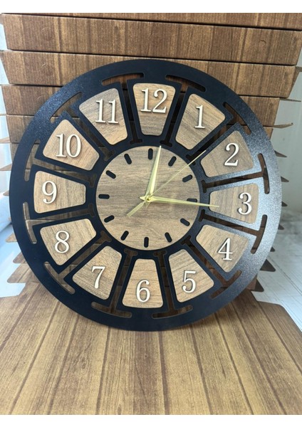 Ahşap Dekoratif Duvar Saati modelleri