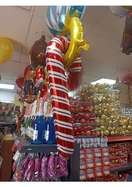 Yılbaşı Süsü, Yılbaşı Balonları, Noel Balonları, Noel Süsü, Yılbaşı Folyo Balon