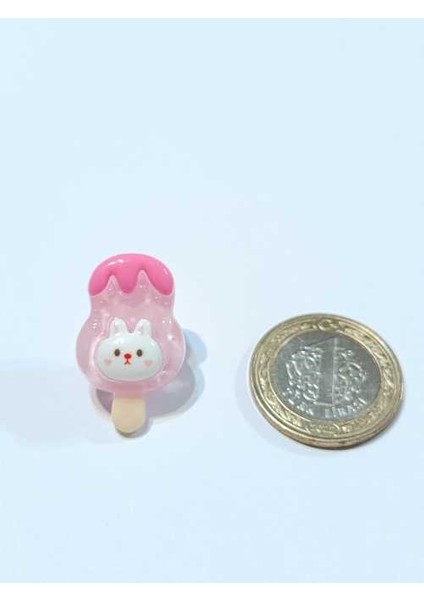 Tavşan Dondurma Rozet, Tavşan Rozet. Kadın Broş, Pin. fiyatları