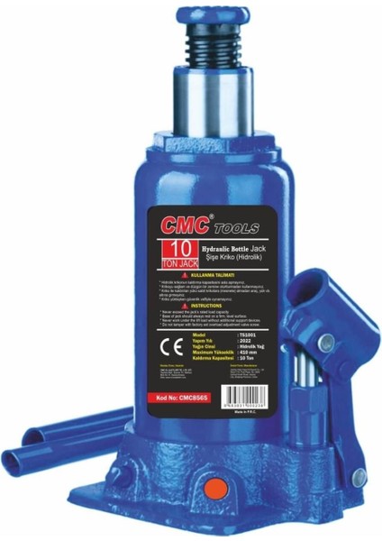 Cmc 10 Ton Şişe Kriko