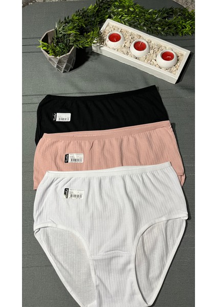 Kadın Bato Fitilli Külot L-Xl (3 Adet)