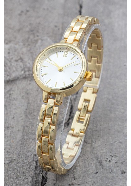 Sirius Minimal Gold Renk Kordon Kadın Kol Saat ST-304200