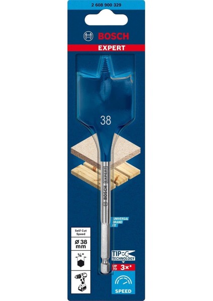 Expert Self Cut Speed Yaprak Delme Ucu 38 x 152 mm modelleri