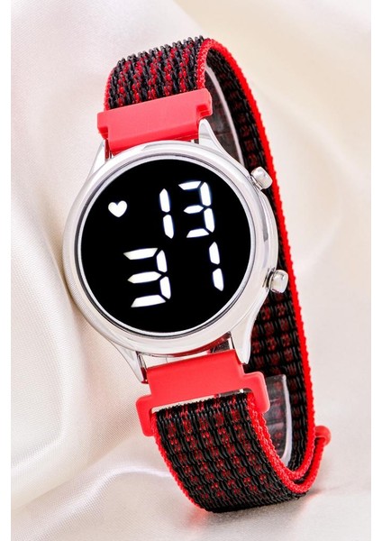 Pinkoli Saat Okul Hediyesi Cırtlı Kordon Tuşlu Çocuk Bileklik Saat ST-304179 indirimleri