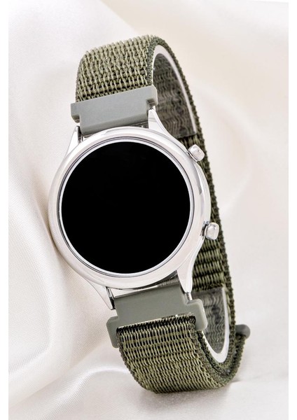 Unisex Tuşlu LED Takvimli Silikon Çocuk Yetişkin Kol Saati Bileklik ST-304183 fiyatları