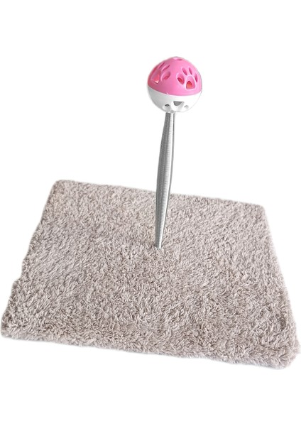 Yaylı Toplu Hacıyatmaz Kedi Aktivite Oyuncağı 16 x 20 cm Bej fiyatları