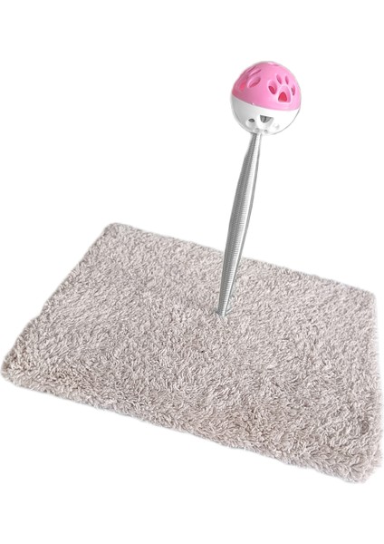 Yaylı Toplu Hacıyatmaz Kedi Aktivite Oyuncağı 16 x 20 cm Bej modelleri