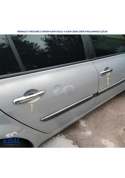 Renault Laguna Krom Kapı Kolu 4 Kapı 2001-2007 P.çelik fiyatları