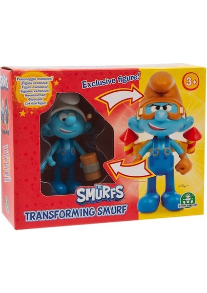 Handy Smurfs S2 Dönüşen Şirinler Figür Oyuncak