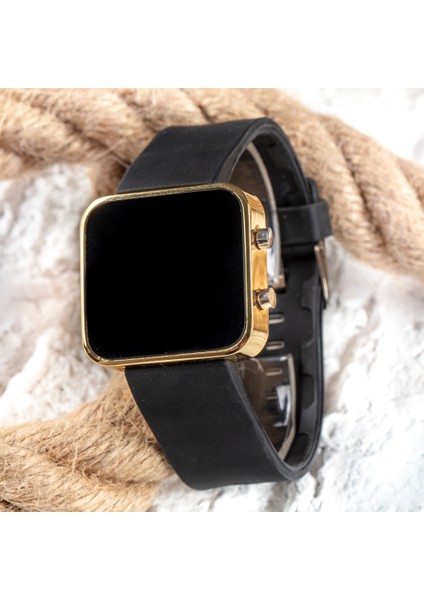 Spectrumwatch LED Mini Gold Black Kadın Genç Kız Unisex Kol Saati ST-303504 fiyatları