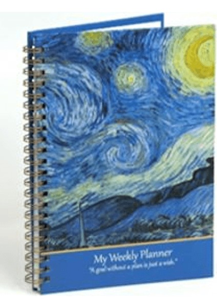 Odak Yayın Plan Defteri 14X20 - Starry Night