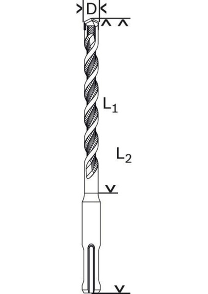 Sds Plus-1 22 x 460 mm Matkap Ucu - 2608680293 modelleri