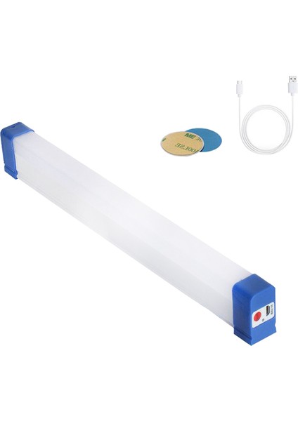 BK-300 Mıknatıslı Şarjlı 3 Modlu 32 cm Solar Lamba (2 Parça Halinde Paneli Unutma)