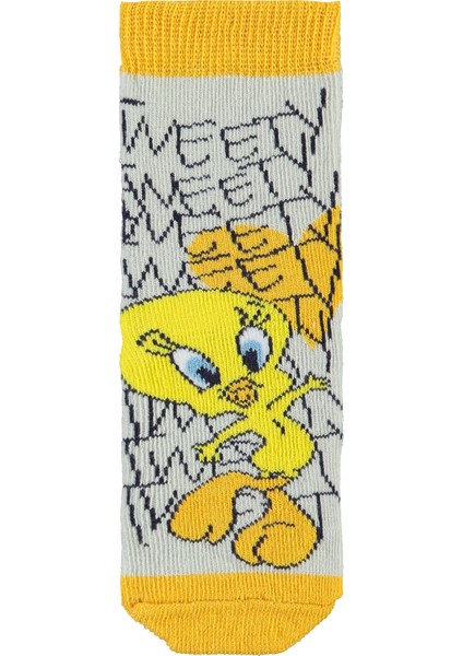 Kız Çocuk 2'Li Soket Çorap 2-12 Yaş Sarı fiyatları