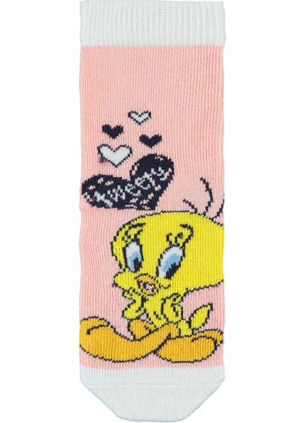 Kız Çocuk 2'Li Soket Çorap 2-12 Yaş Sarı modelleri