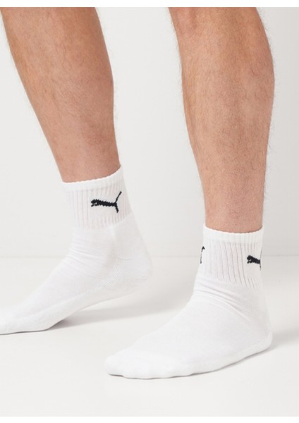 Beyaz Kadın Baskılı Çorap 90611004 Puma Short Crew 3p Unısex fiyatları
