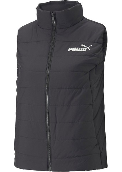 Siyah Kadın Dik Yaka Normal Bel Regular Fit Yelek 84894101 Ess Padded Vest fırsatları