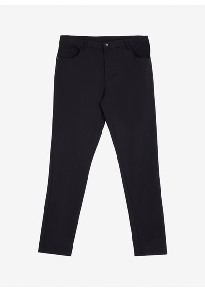 Gmg Fırenze Normal Bel Normal Paça Slim Fit Siyah Erkek Pantolon GU24MFW01025