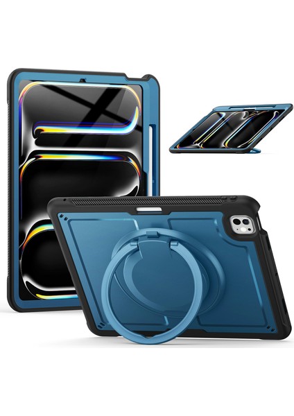 iPad Pro 13 Omuz Askılı Pc Tpu Tablet Kılıfı (Yurt Dışından)