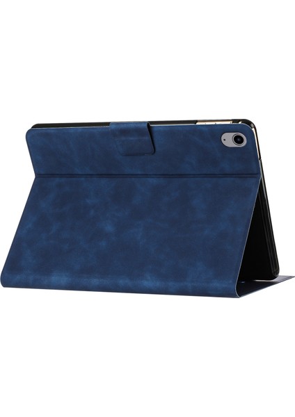 iPad 10.9Çift Kedi Baskılı Mikrofiber Deri Akıllı Tablet Kılıfı (Yurt Dışından)