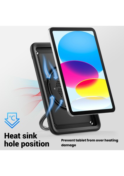 iPad 10.9 Pc Tpu Kalem Tutucu Omuz Askısı Tablet Kılıfı (Yurt Dışından) indirimleri