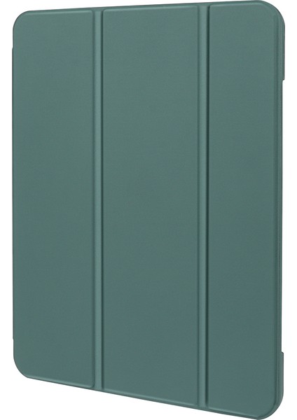iPad Air 11 AIR AIR KOYU Için Mikrofiber Deri Tpu Silikon Üç Katlı Standlı Tablet Kılıfı (Yurt Dışından) fiyatları