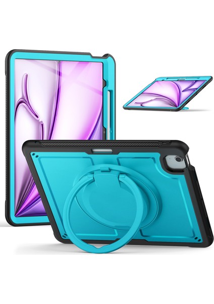 iPad Air 13 Döner Pc Tpu Darbeye Dayanıklı Tablet Kılıfı (Yurt Dışından)